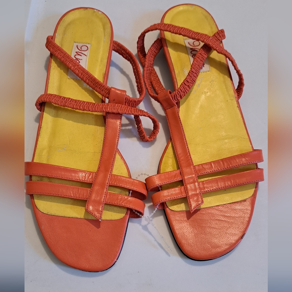 I West Orange Sandals Size 9M